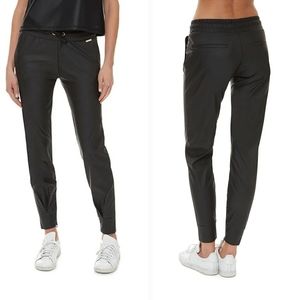 Sweaty Betty - Danca Leather Look Sweat Pants